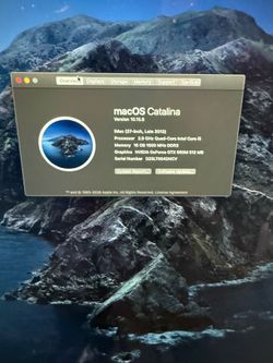 iMac 27” Late 2012