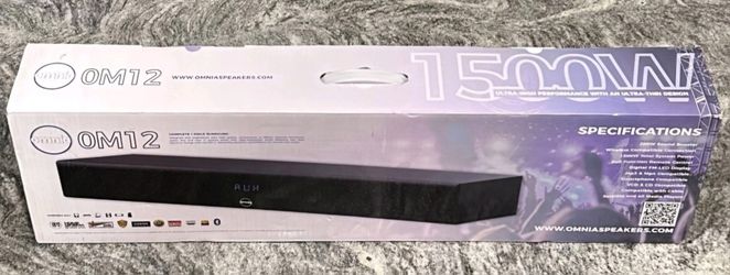 Omnia 1500 Watt Bluetooth Speaker