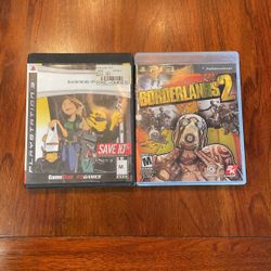 Sony Playstation 3 Borderlands 1 and 2 PS3