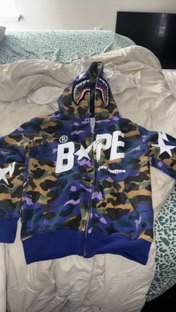 Bathing ape zip hoodie REAL