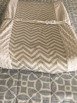 Diaper changing pad with cover