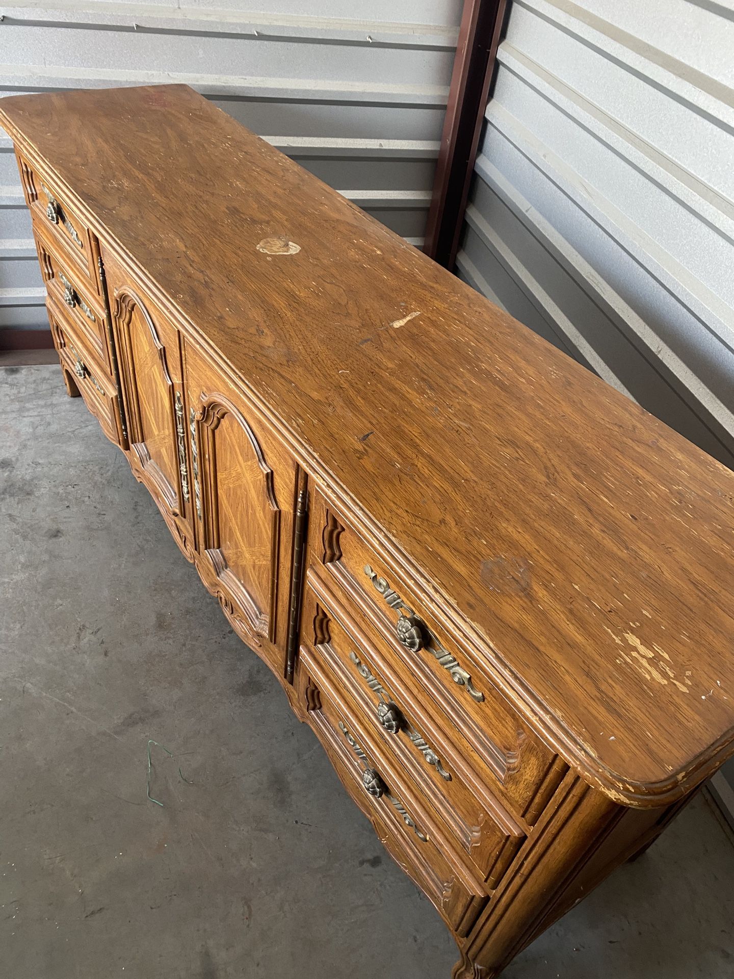 Drexel Cabinet Dresser 9 Drawers
