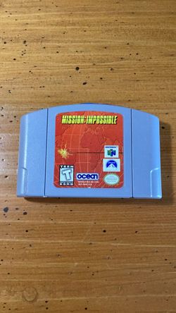 Mission: Impossible Nintendo 64 Cartridge