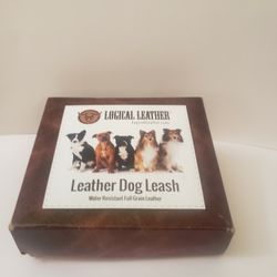 Brand New Pink Leather Leash