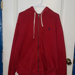 POLO RALPH ZIPUP (RED) 