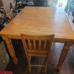 Dinning room table and 8 chairs