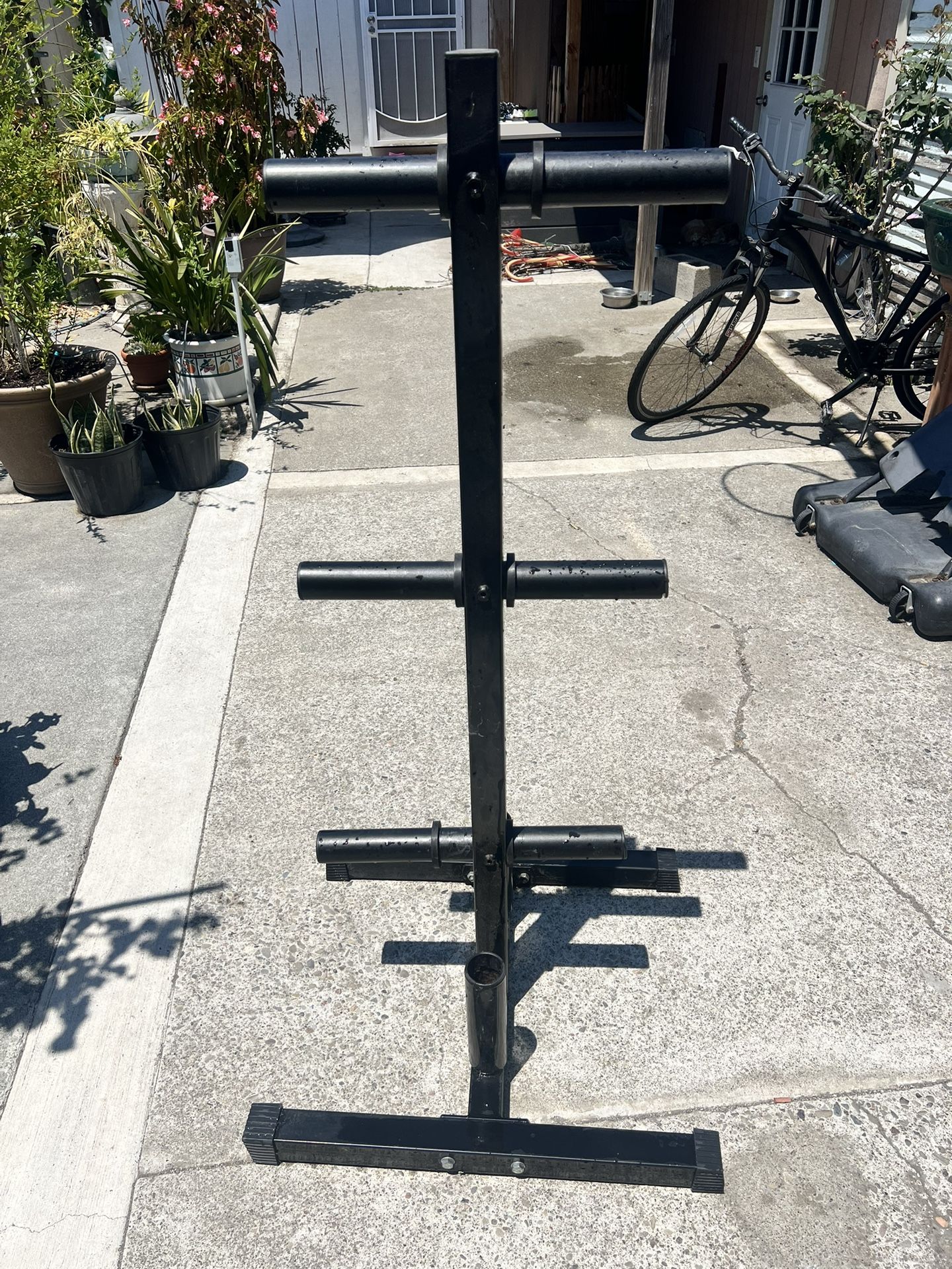 Weight Plate Tree Rack