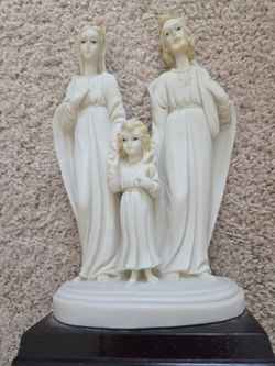 Mary, Joseph, and child