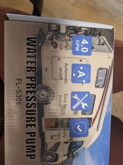 Water pressure pump .$50
