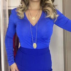 Banana Republic Gold Oval Necklace