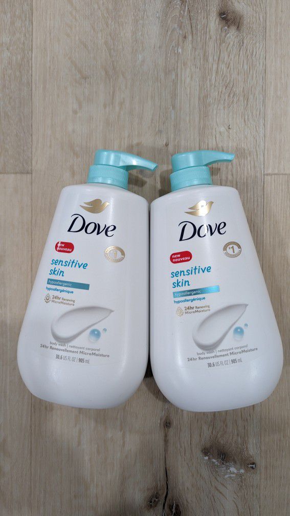 Dove Beauty Sensitive Skin Body Wash 30.6oz
