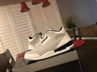 Jordan 3 “White Flip” Size 10.5