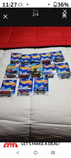 13 - 90's HOT WHEELS  NEW UNOPENED!  Sold all together!