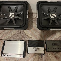 Subwoofers And Amps For Sale