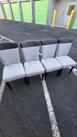 Set of 4 Arhaus Dining Chairs - High End & Modern