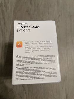 Creative Live! Cam Sync V3 Webcam
