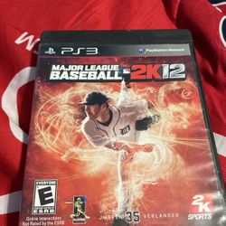 PS3 Major League Baseball 2k12
