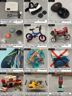 Sale - Kids Toys Electronics VR  speakers Tennis Bike