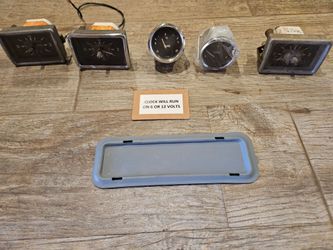 Vw Vintage Clocks and Gas Gauge