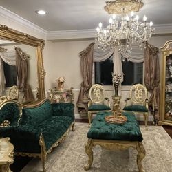 Very Gorgeous  Victorian Living Room Sets 