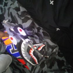 GreyCamo Bape Jacket 