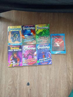 Goosebumps R.L. Stine Book Lot of 7