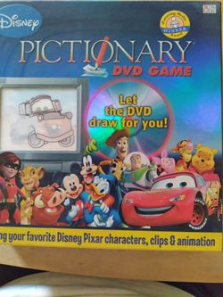 Disney Pictionary DVD Boardgame