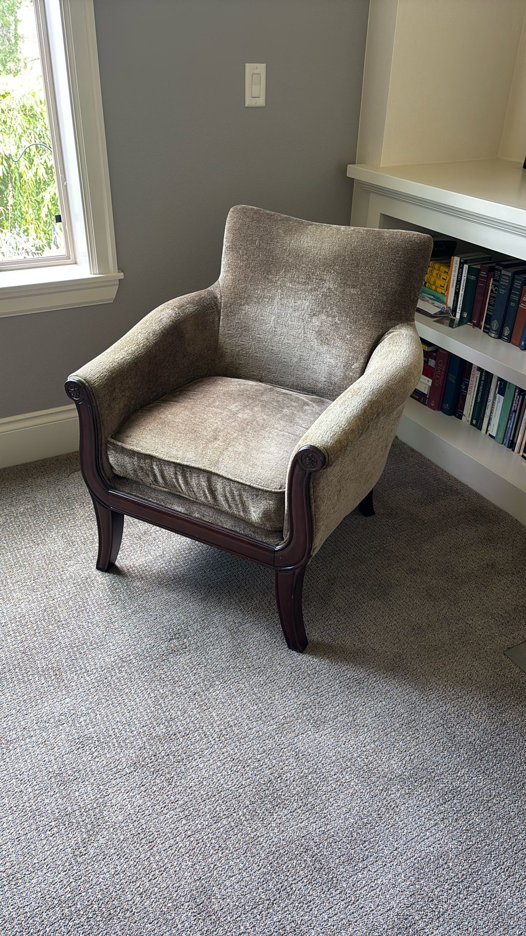 Bombay Company Plush Occasional Chair