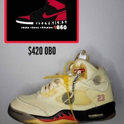 Air Jordan 5 Retro 'Off-White Sail
