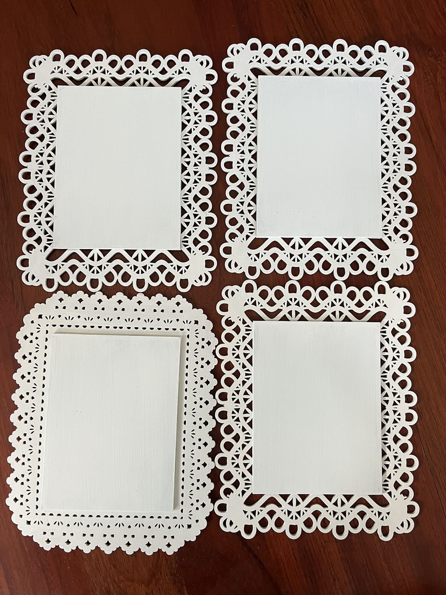 4 Blank Signs For Wedding Or Home
