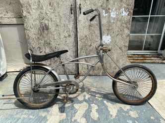 Chrome Low rider 20" bmx bike with ape hanger bars