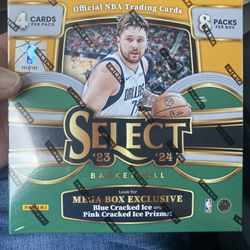 2023 - 2024 Panini Select NBA Basketball Mega Box
