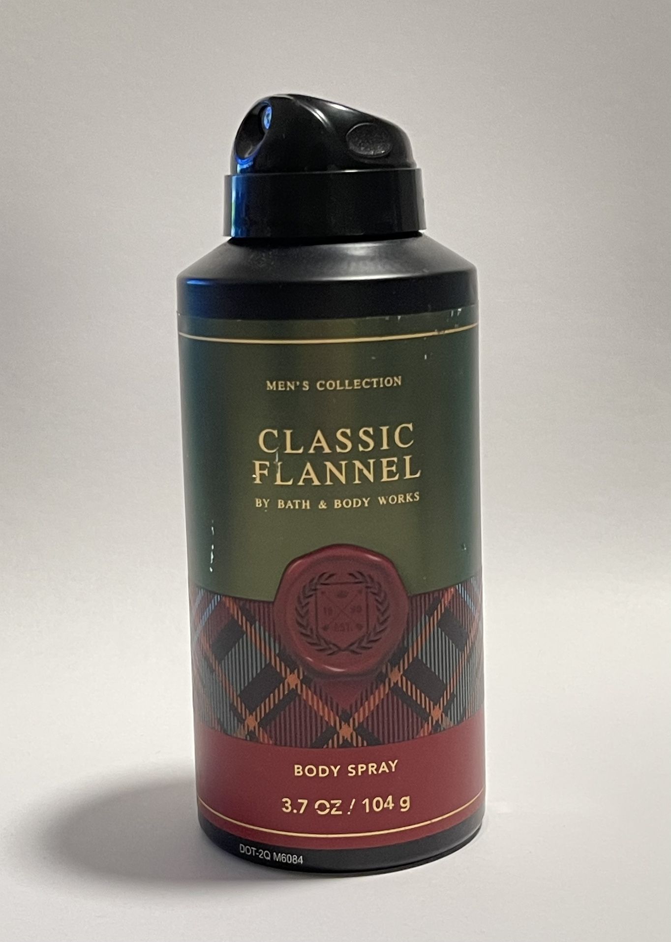 BATH & BODY WORKS CLASSIC FLANNEL MEN'S COLLECTION BODY SPRAY MIST 3.7 OZ (Almost New)