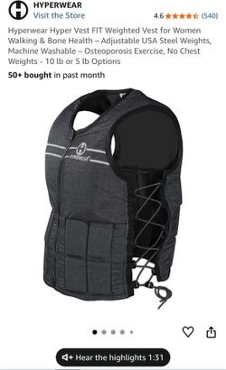 Weighted vest