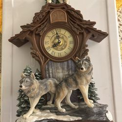 New Wolf Cuckoo Clock 