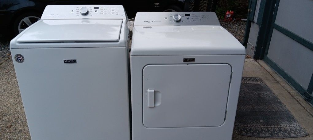 May tag Washer And Dryer Bravos Xl 