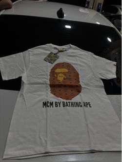 Mcm bape collab tee MEDIUM