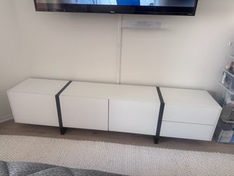 Long low profile dresser / console