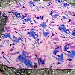 Scrub Top Xlg