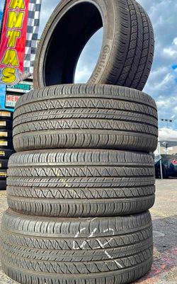 255 45 19 Continental tires Con 80% de Vida Las 4