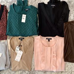 Women’s Clothing Tops by Express -  Body Contouring Tanks, Short/Long Sleeve Sweater Blouses 