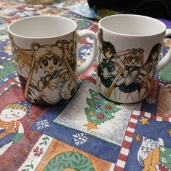 Sailor Moon Set Of 2 Coffee Mugs