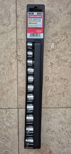 Craftsman 11-PC Socket Set 3/8-in