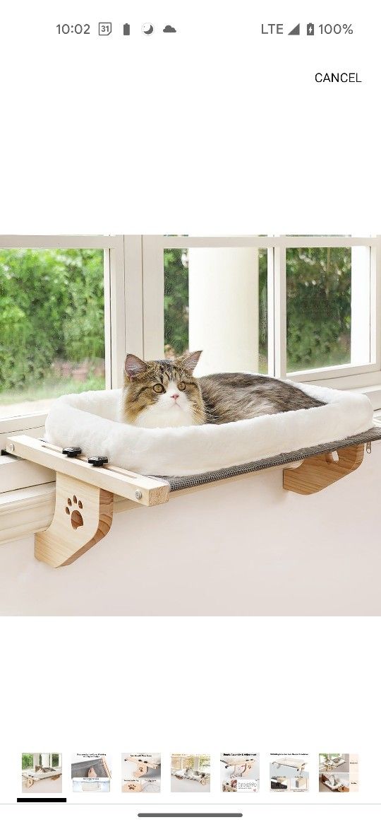 AMOSIJOY Cat Sill Window Perch