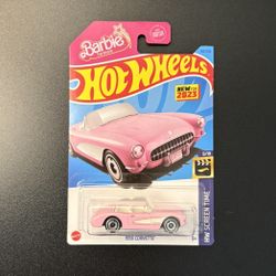 Hot wheels Barbie Pink Chevrolet Corvette 