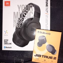 JBL Headphones & Skullcandy Earbuds