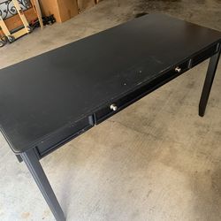 Dark Wood Desk