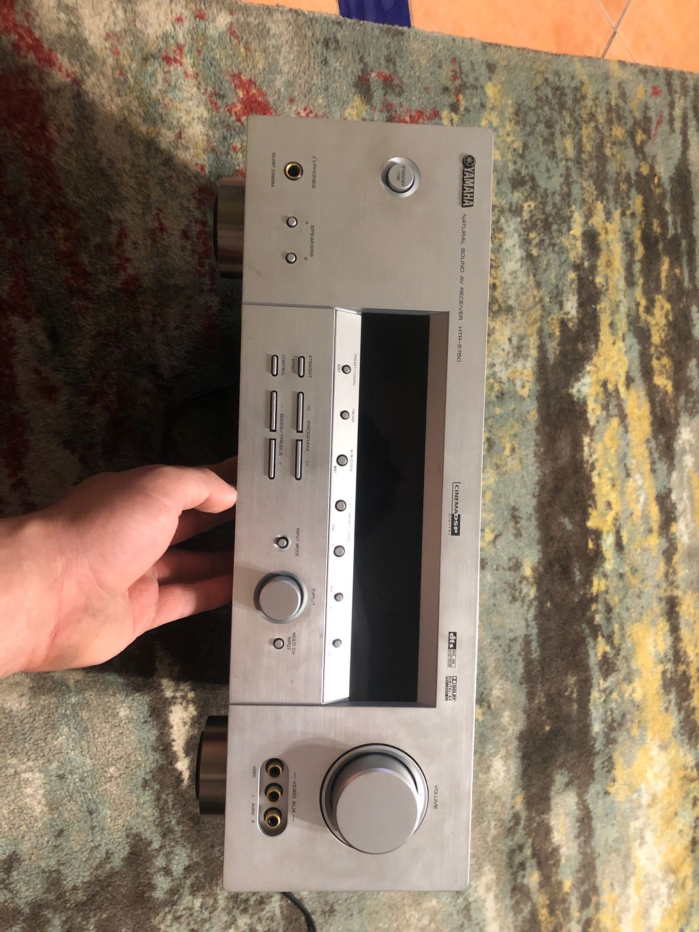 Yamaha Htr-5750 350 Watt Home Theatre Receiver