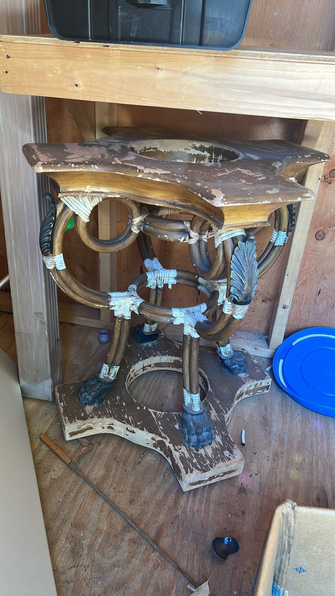 Table with Glass