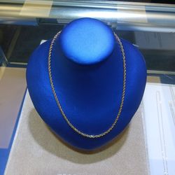 14k Gold Rope Chain